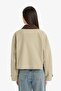 100% Cotton Regular Fit Contrast Collar Zipper Pocket Crop Coat E8598Ax25Au - 6