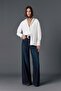 Judge Collar Oversized Shirt - 2