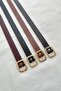 Dina Gold Buckle Women's Belt - 3