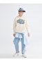 Hooded Printed Boys' Sweatshirt - 2