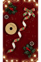 10 Mt X 2 cm Knitted Sweater Theme Gift Ornament & Christmas Decor |   Roll Printed New Year's Ribbon - 2