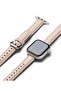 Leather One Padded Slim Band for Apple Watch (40/41 / 42mm) – Genuine Cowhide Leather Strap
