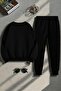 Unisex Today Is the Perfect Design Printed Crew Neck Sweatshirt - 2-Piece Tracksuit Set - 2
