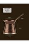 Classic 7-Person Cast Iron Coffee Pot Large Size 600 ml - Compatible with Induction Cookers - 4
