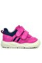 Schaggy Genuine Leather Fuchsia Blue Baby Sneakers - 3