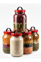 2 Liter Glass Pickle and Pulses Storage Jar - 7