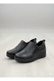 Genuine Leather Black Padded Heel Orthopedic Women's Shoes Tmd202528 - 5