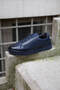 Tonelli Navy Blue 100% Genuine Leather Men's Casual Shoes - 5