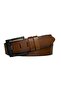 100% Genuine Quality Leather 4.5 cm Wide Tongue Tosado Jeans, Sports Belt, Matte Black Buckle = junior-new-black
