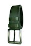 100% Genuine Quality Leather, Green 4.5 cm One-Piece Jeans, Sports Belt=Go-Dk-Kot - 3