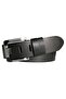 100% Genuine Quality Leather 2-Piece Set 4.5 Cm Wide Tongue Jeans, Sports Belt; Black, Brown = 2pcs-g-s.kah - 2