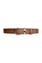 100% Genuine Leather, Black Nickel Suit Buckle 4 Cm Brown Women's Belt; Jeans, Sports Belt = 70.nickel.tk - 8