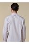 The Earthy Purple Non-Iron Royal Oxford Shirt with Warm Hand feel - 5