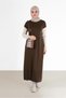 Two-Tone Knitwear Dress 42018 - 2