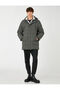 Anorak Inflatable Jacket with Hood and Pocket Detail, Waterproof - 3