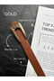 2-Pack Nova Women's Gold Buckle Belt Waist Belt Coat Belt Dress Belt Trouser Belt - 4