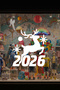 Geyikli 2026 New Year Showcase Sticker - Shop Window Decoration New Year Decor