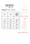 Women's Stretchy Fabric Fitted Slim Fit Long Sleeve Anthracite T-Shirt - 4