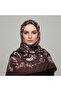 Elegant Ottoman Motif Floral Patterned Shawl