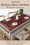 Christmas Tablecloth New Year - 5D Digital Design Custom Woven Red Deers