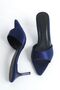 Women's Thin Heeled Pointed Toe Daily Slippers Giza - 7