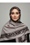 Soft Elegant Leopard Patterned Fashion Trend Shawl 70 X180 - 4