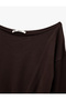 Long Sleeve Viscose Blend Boat Neck Knitwear Sweater - 5