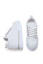 Orivena White Women's Hidden Wedge Heeled Sports Shoes - 6