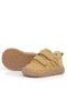 Schaggy Genuine Leather Tan Velcro Baby Sports Shoes - 6
