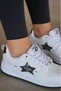 Women's White Black Sneaker Daily Comfortable Sports Shoes 051 - 5