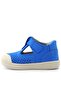 Shaun Genuine Leather Cobalt Blue Velcro Anatomical Baby Sandals - 5