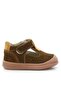 Shaun Genuine Leather Brown Tan Velcro Anatomical Baby Sandals - 3