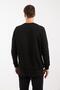 Life black round neck sweatshirt - 2