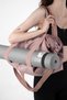 Icone Zippered Yoga, Pilates, Fitness, Gym Sports Bag Beige - 8