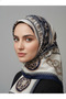 Soft Cotton Circle Patterned Shawl - 4