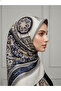 Soft Cotton Circle Patterned Shawl - 2