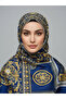 Soft Cotton Circle Patterned Shawl - 4