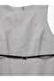 Slim Fit Sleeveless Crew Neck Belted Midi Length Pencil Dress - 5