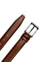 Genuine Leather Men's Belt – Stitched, 3.5cm, Tan |   7456