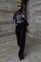 Palazzo Trousers Brown - 2