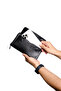 Genuine Leather Unisex Handbag |   Canelia 1310 Napa Black - 3
