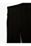 High Waist Corded Fabric Flared Sports Leggings - 5