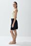 Women's Butter Color Printed Tank Top - 5