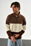 Men's Regular Fit Half Zip Three Piece Fleece Sweatshirt - 2