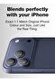 Square Lens Protector for iPhone 17 Pro/Pro Max – Deep Blue Premium - 5