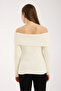 Flexible Madonna Collar Women's Knitwear Sweater - 6