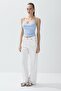 Women's Blue Color Printed Athlete - 5