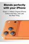 Square Lens Protector for iPhone 17 Pro/Pro Max – Orange - 5
