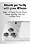Square Lens Protector for iPhone 17 Pro/Pro Max – Silver, Scratch & Drop Safe - 5