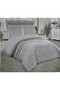 FRENCH LACE 6 PIECES BLANKET BED COVER SET